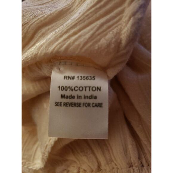 Love Sam Anthropologie Ava Keepsake Dress Beige tiered Skirt Ruffle Sz XS - - Picture 6 of 6